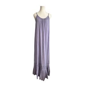 Elegant Lavender Maxi Dress